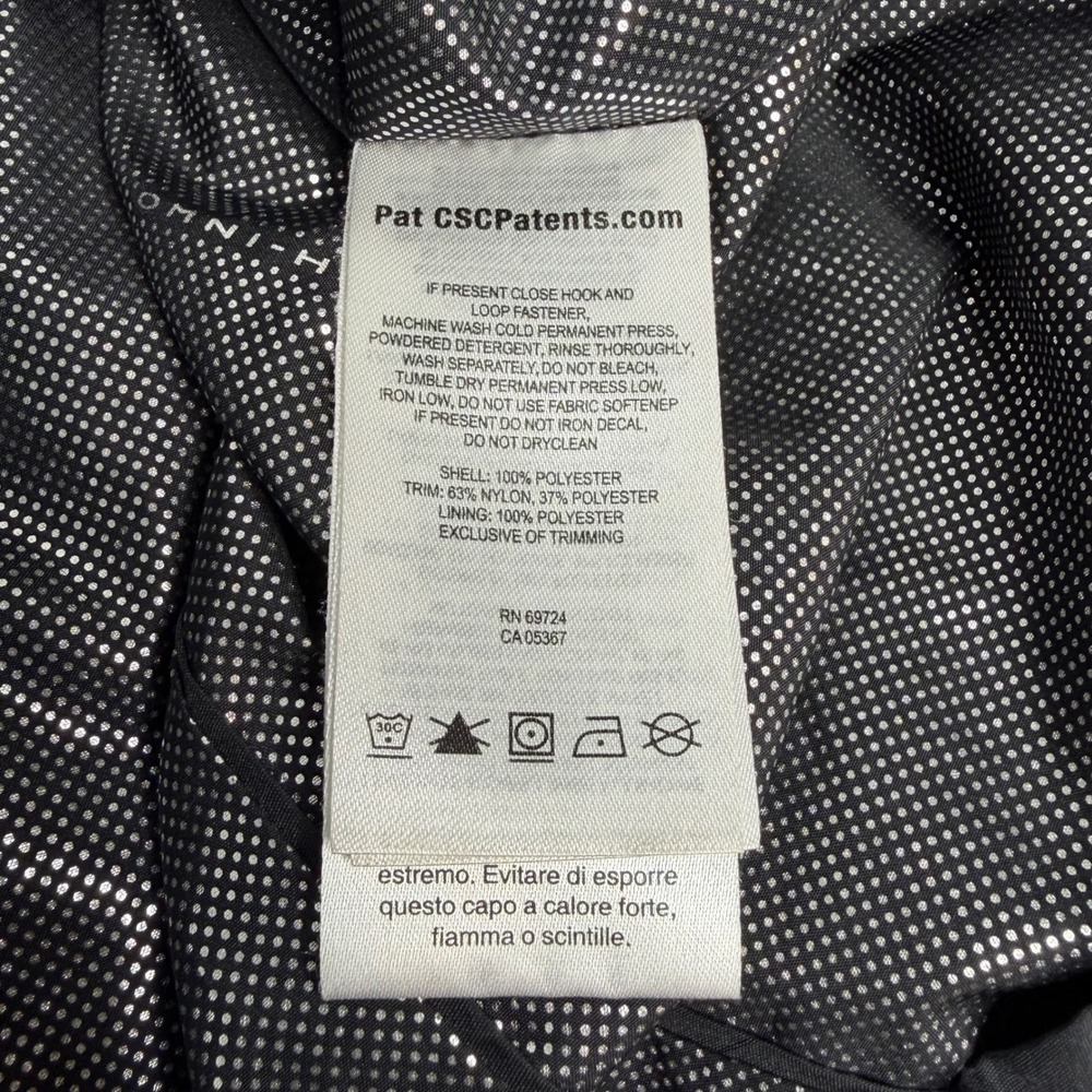 Columbia Omni-Tech Hooded Waterproof Jacket Black Grey Mens Large Utility Tech - Picture 15 of 16